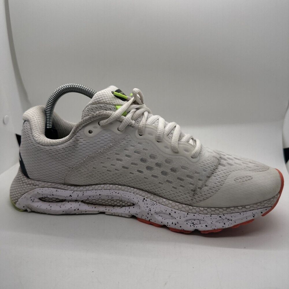Under Armour Size 9.5 Hover Infinite 3 Running Shoes SNEAKERS 3025217-109 White - Picture 8 of 13